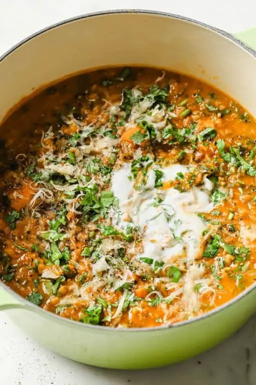 Smoked Paprika Spiced Lentil Soup