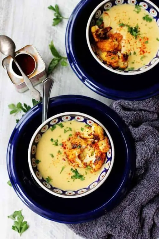 Smoked Paprika and Coconut Curry Soup
