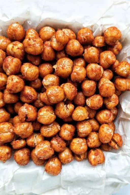Smoked Paprika and Cumin Roasted Chickpeas