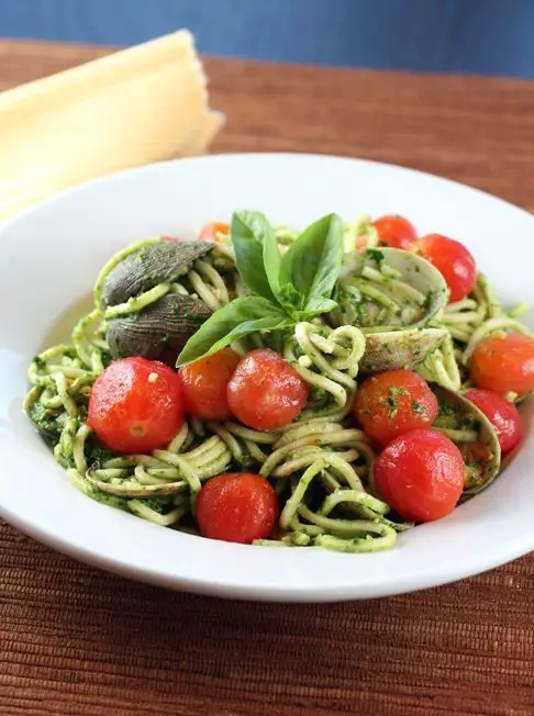 Smoked Pesto Cherry Tomatoes