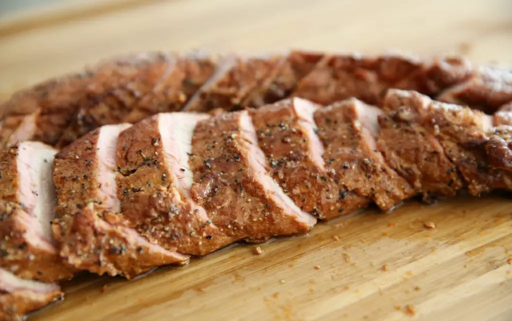 Smoked Pork Tenderloin with Honey Glaze