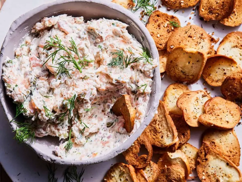 Smoked Salmon and Walnut Dip