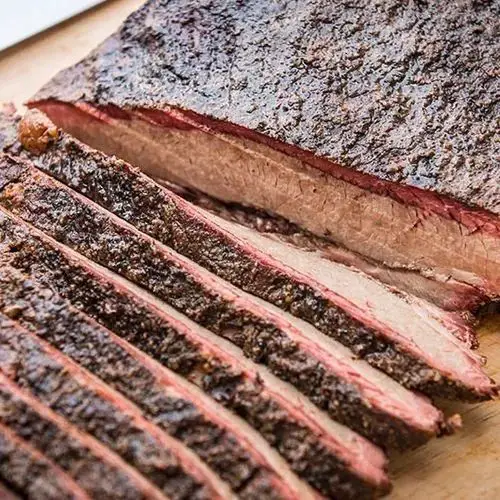 Smoked Traeger Brisket with Coffee Rub