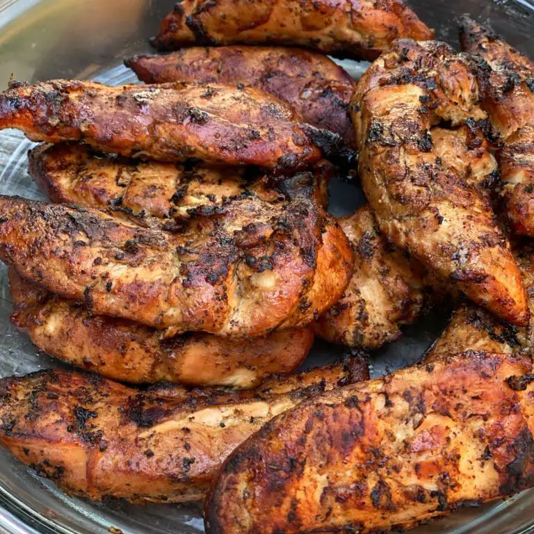 Smoky BBQ Grilled Chicken Strips