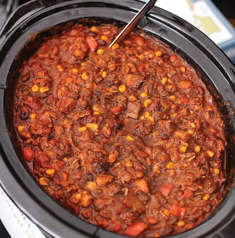 Smoky Brisket Chili with Beans