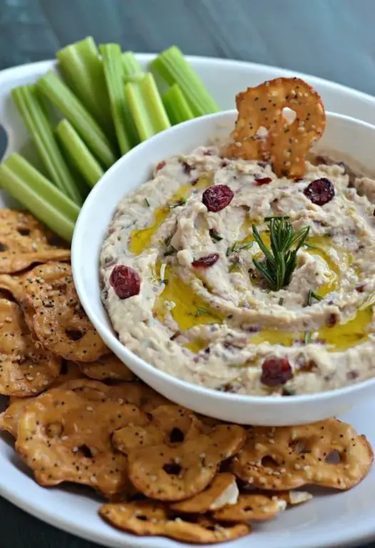 Smoky Dry Cranberry Bean Dip