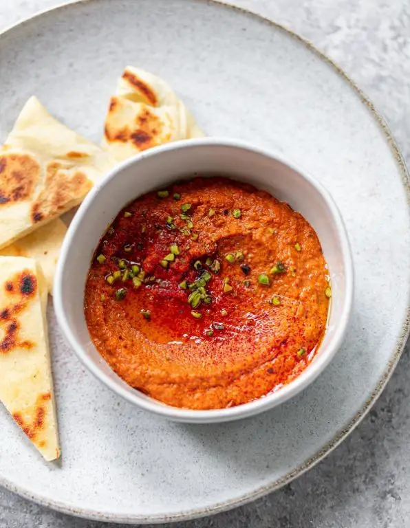 Smoky Muhammara with Crushed Pistachios