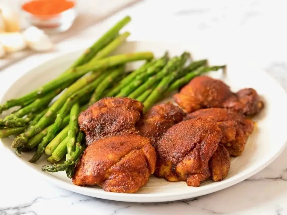 Smoky Paprika Chicken Cutlets with Roasted Vegetables