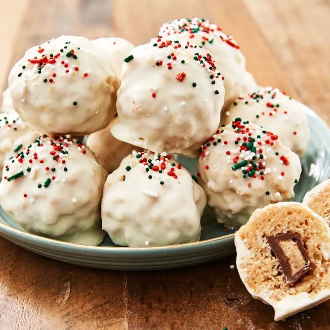 Snowball Rice Krispie Treats