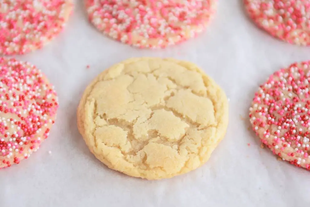 Soft and Chewy Sugar Cookies with Sprinkles
