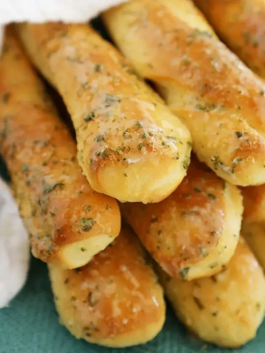Soft and Fluffy Breadsticks