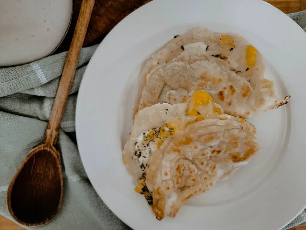 Sourdough Discard Breakfast Burritos