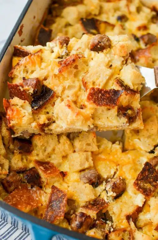 Sourdough Discard Breakfast Casserole