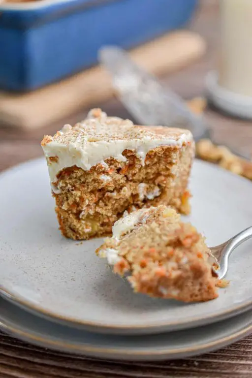 Sourdough Discard Carrot Cake