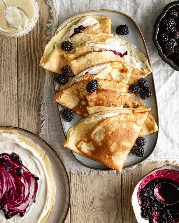 Sourdough Discard Crepes