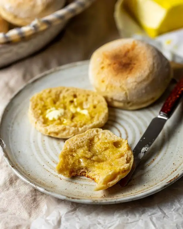 Sourdough Discard Scrambled Egg Muffins