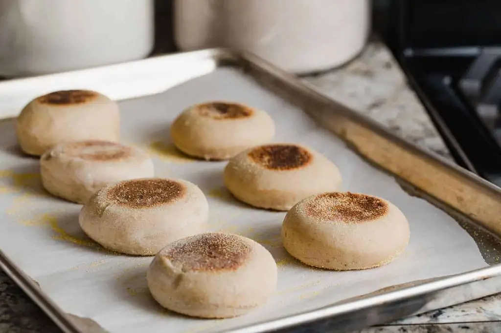 Sourdough English Muffins