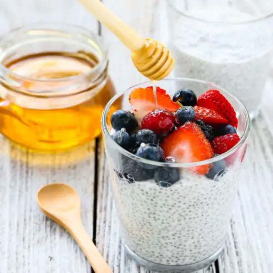 Soursop Chia Pudding with Honey