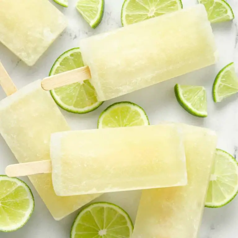 Soursop and Lime Popsicles