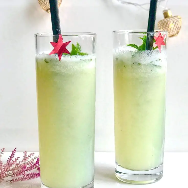 Soursop and Mint Lemonade