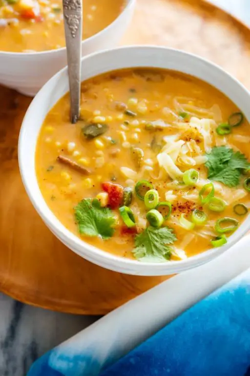 Southern Cabbage and Corn Chowder