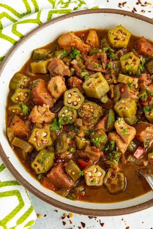 Southern-Style Okra Gumbo