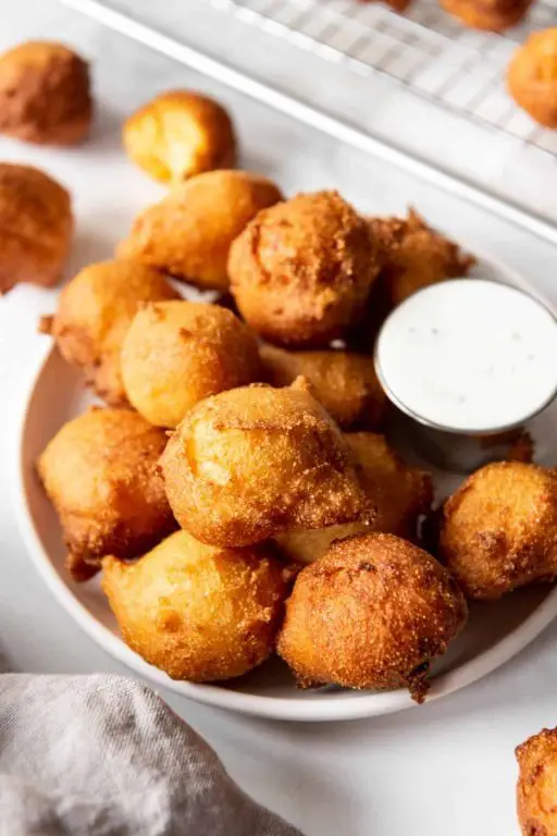 Southern-Style White Corn Meal Hush Puppies