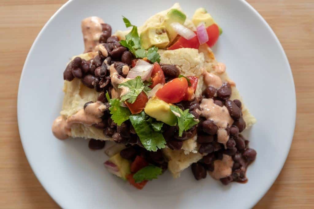 Southwest Cornbread Salad with Black Beans