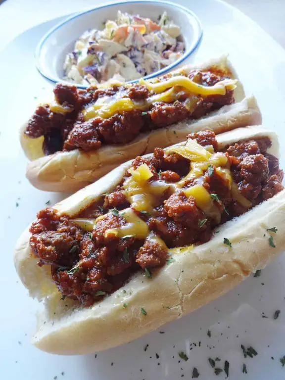 Southwestern Corn and Bean Hot Dog Chili