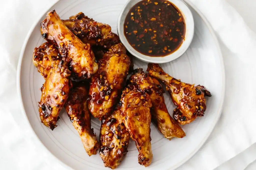 Soy Ginger Glazed Chicken Wings