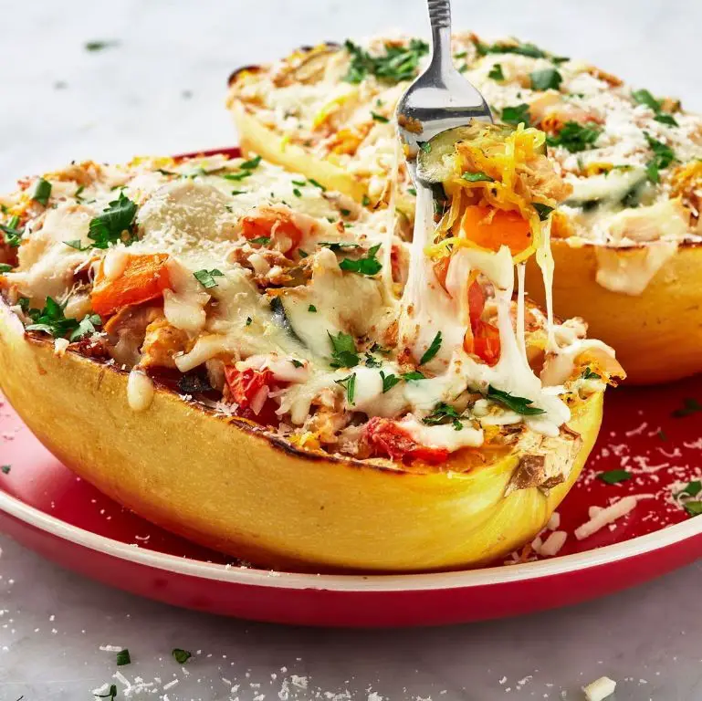 Spaghetti Squash Pasta Primavera