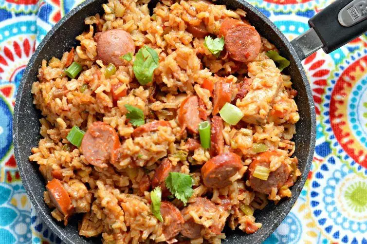 Spam Jambalaya with Rice