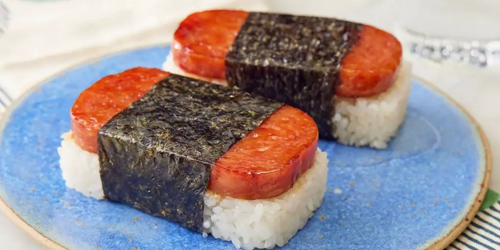 Spam Musubi with Sticky Rice