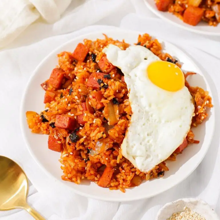 Spam and Kimchi Fried Rice