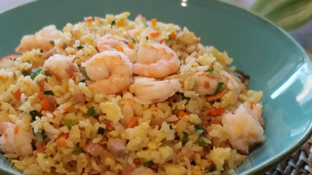 Spam and Shrimp Fried Rice