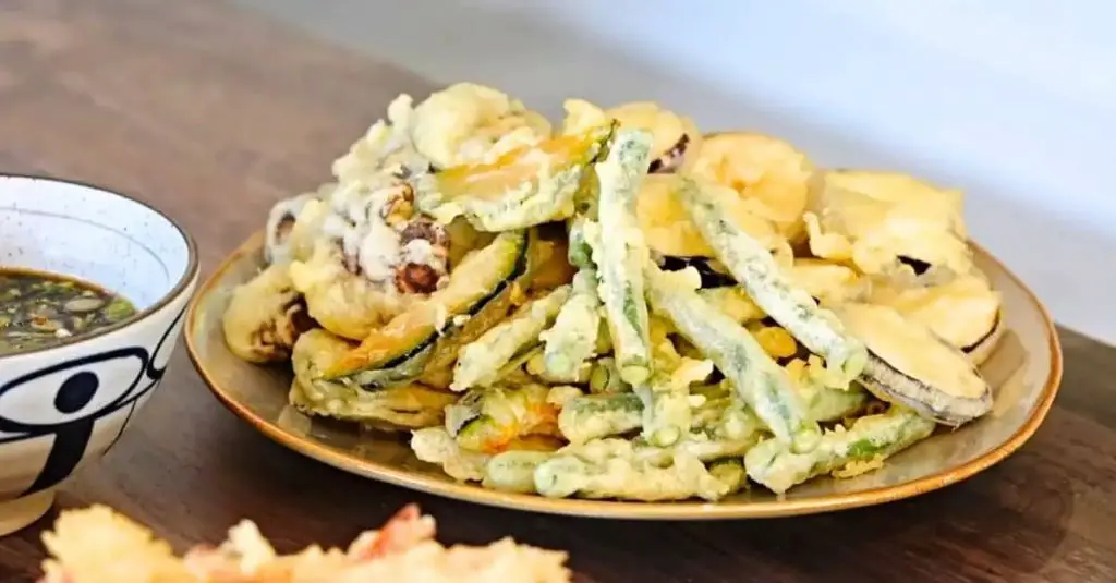 Spam and Vegetable Tempura