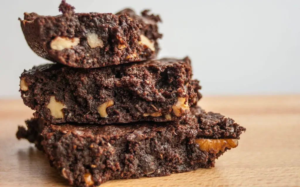 Spent Grain Brownies with Walnuts