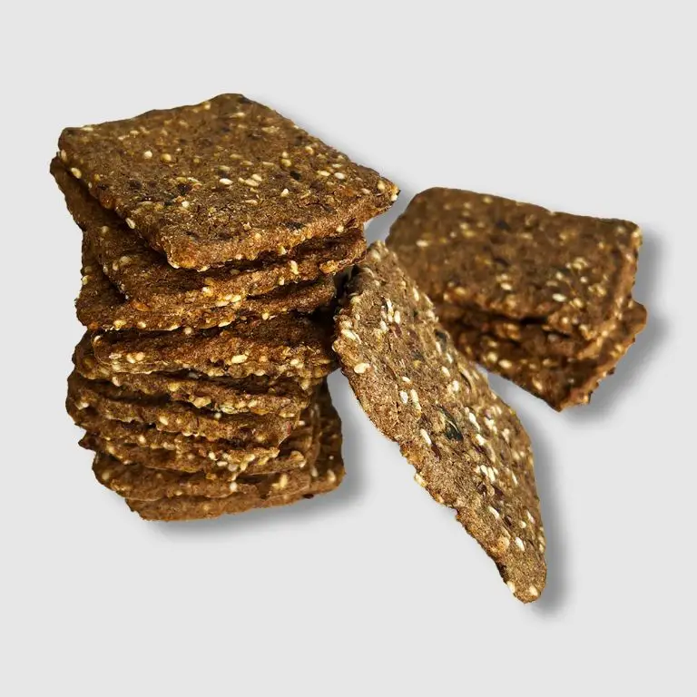Spent Grain Crackers with Sea Salt
