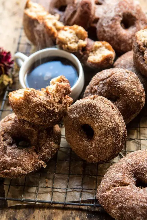 Spiced Apple Cider Donuts