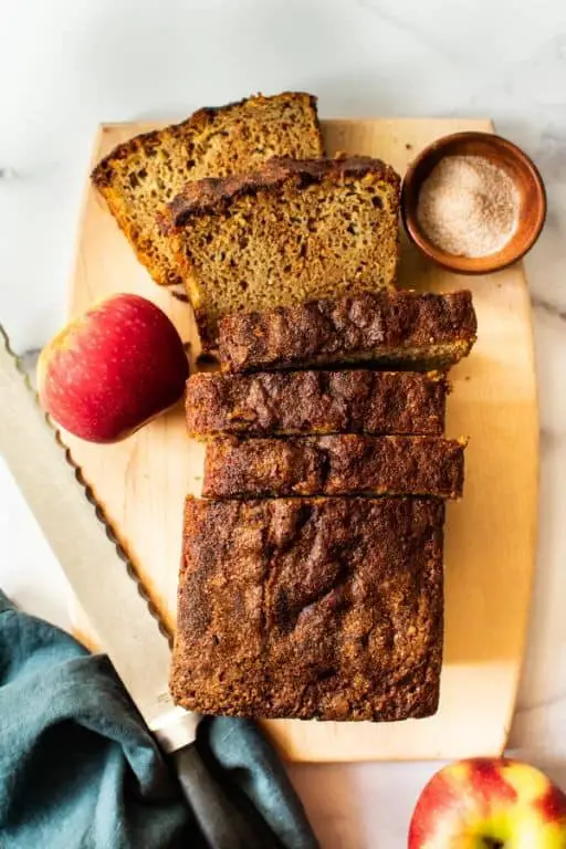 Spiced Apple Tea Bread