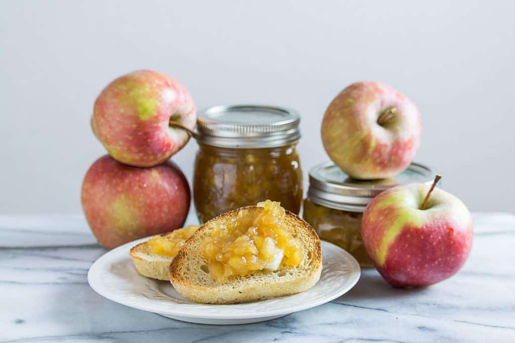 Spiced Apple and Ginger Jam