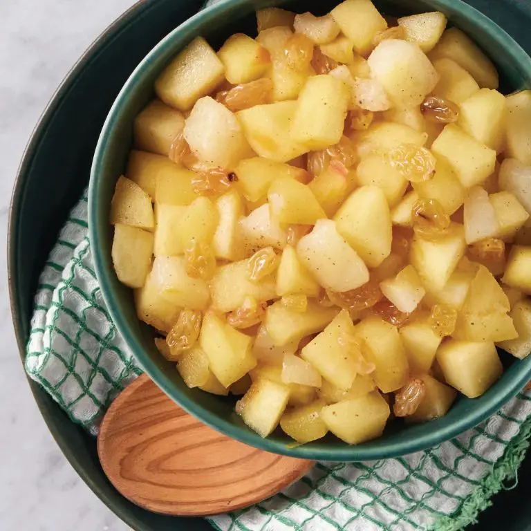 Spiced Apple and Pear Compote