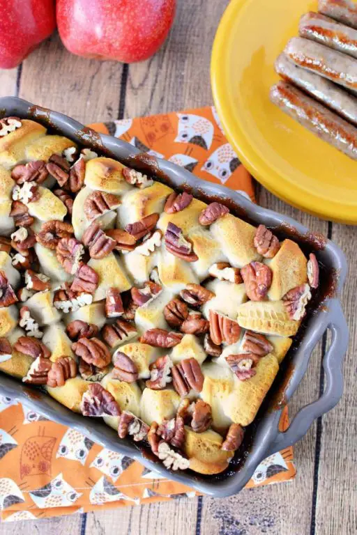 Spiced Apple and Pecan Casserole