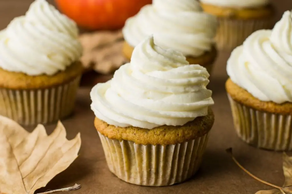 Spiced Butternut Squash Cupcakes with Cream Cheese Frosting