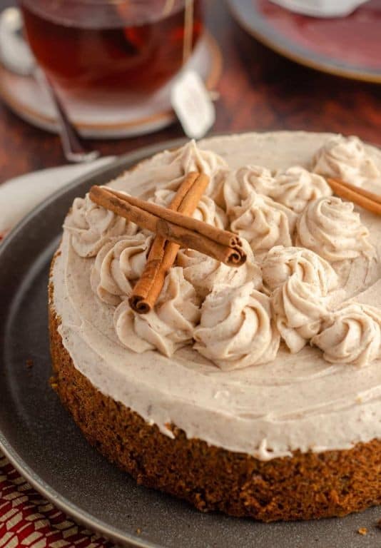 Spiced Chai Crockpot Cake