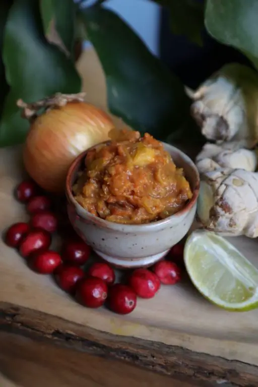 Spiced Crabapple Chutney