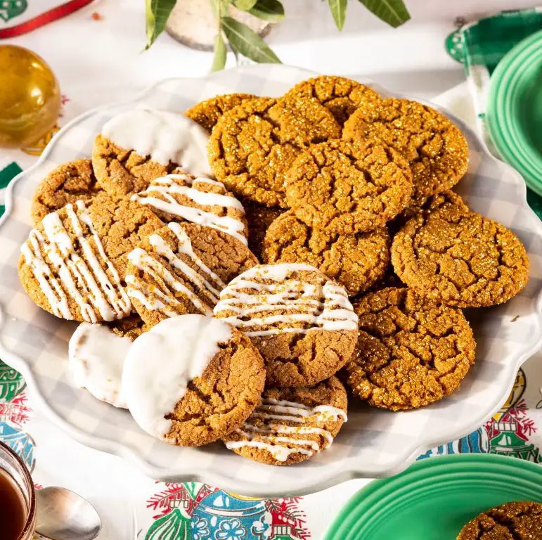 Spiced Molasses Cookies
