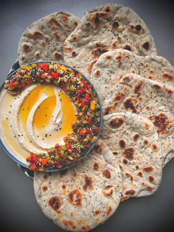 Spiced Nigelle Flatbread