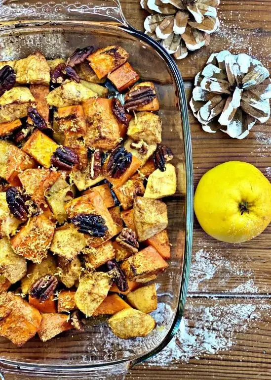 Spiced Pumpkin and Apple Casserole