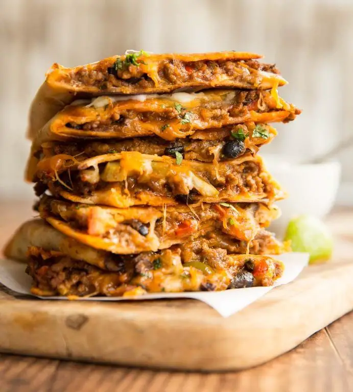 Spicy Beef Quesadilla